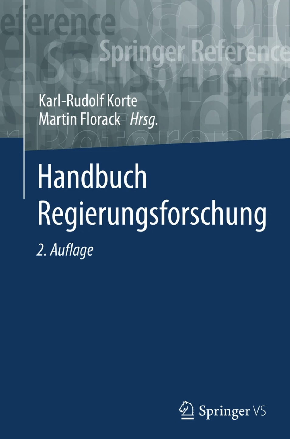 Cover Handbuch Regierungsforschung